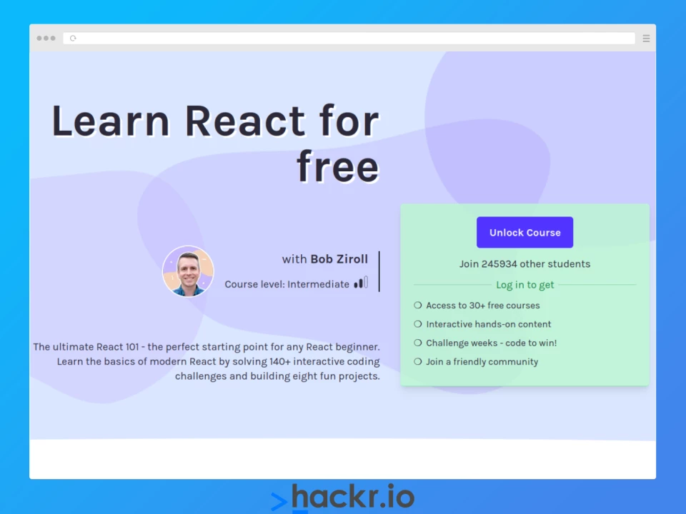 Aprende React gratis