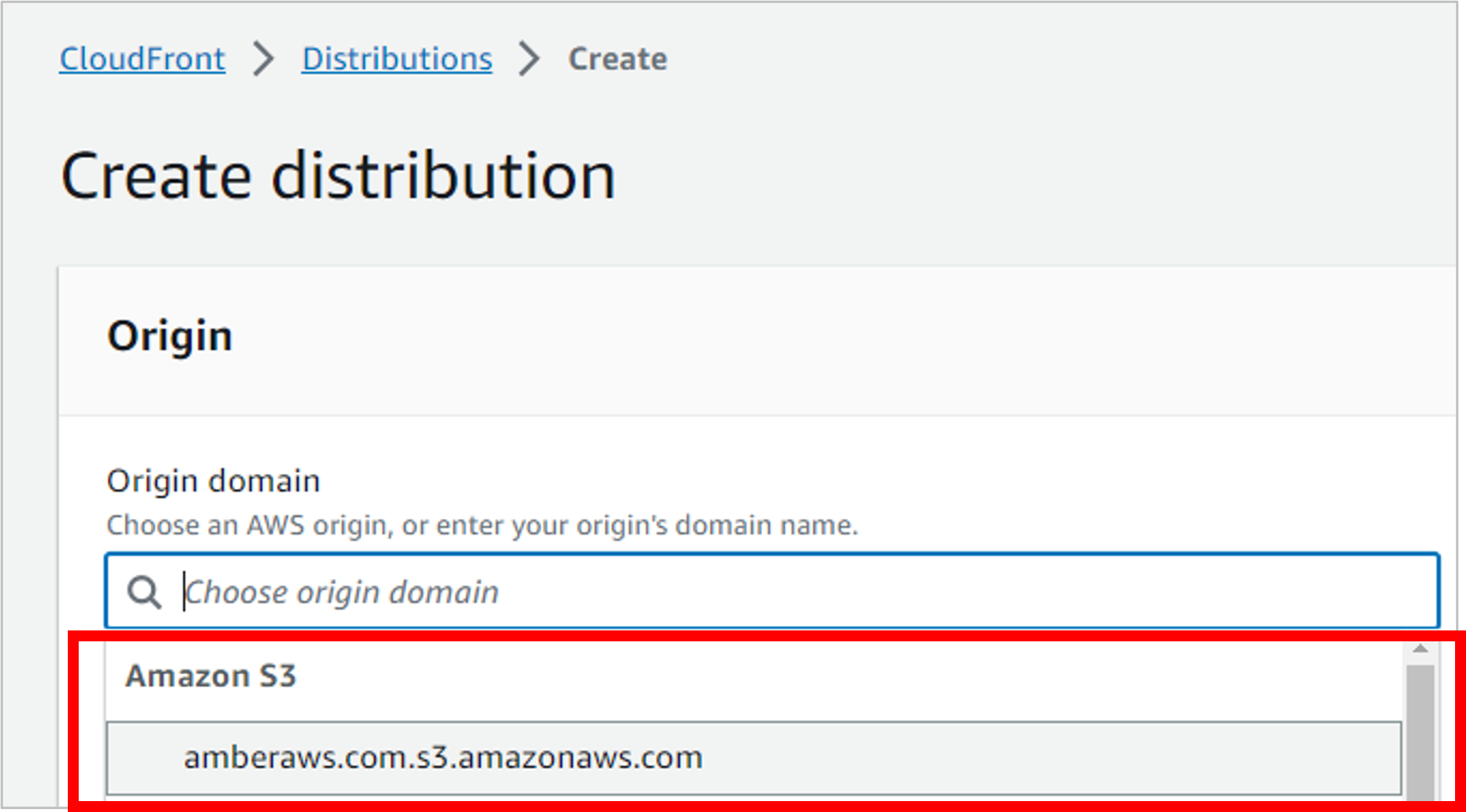 Origin-domain