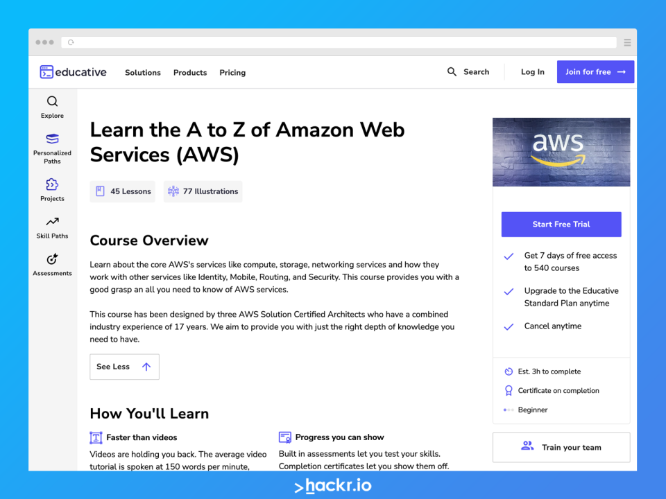 Aprende de la A a la Z de Amazon Web Services (AWS)