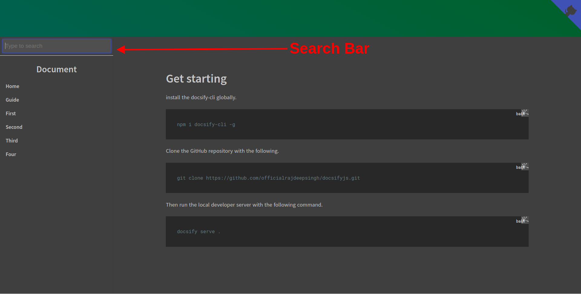 Search Bar