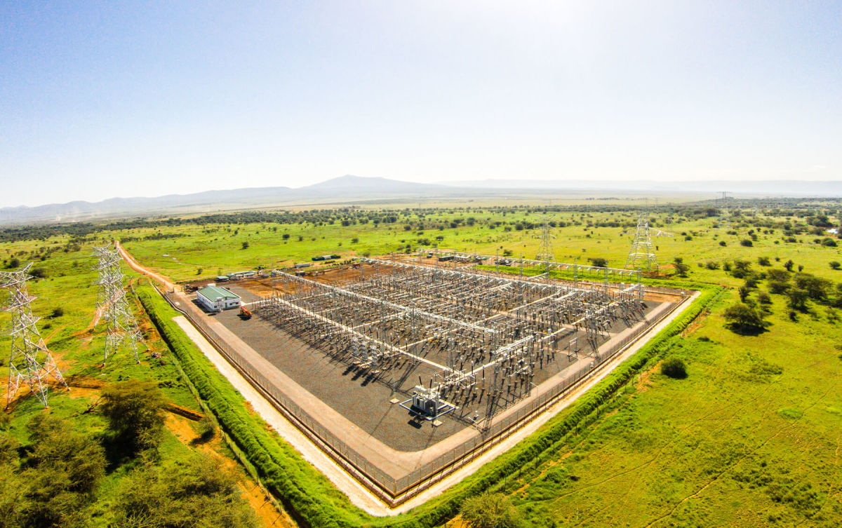 A substation in Africa