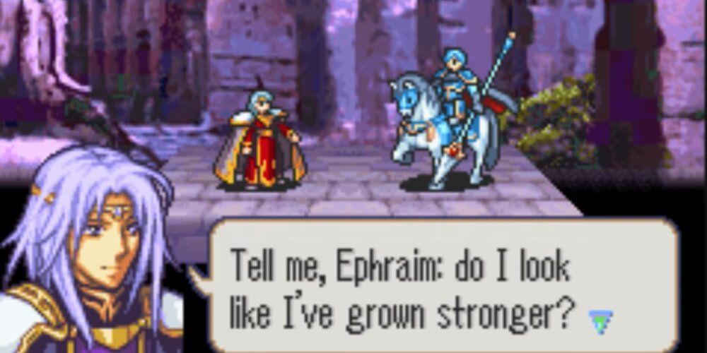 Lyon speaking to Ephraim