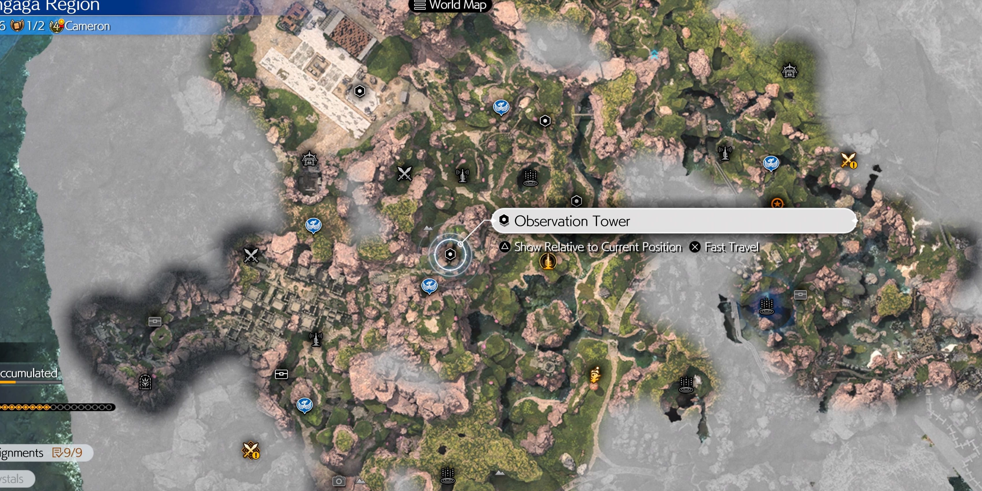 Final Fantasy 7 Rebirth: Woodland Vigil Observation Tower Location
