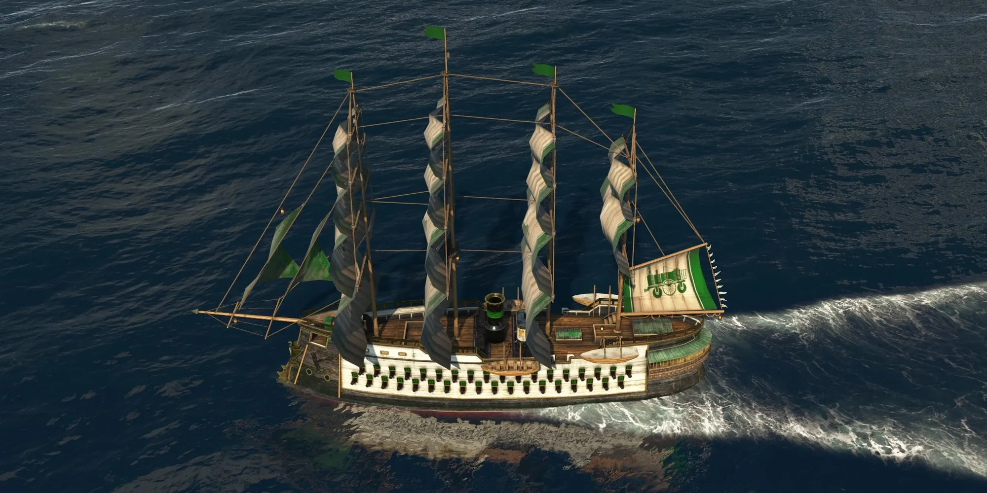 Лучшие корабли для экспедиций в Anno 1800 Линейный корабль