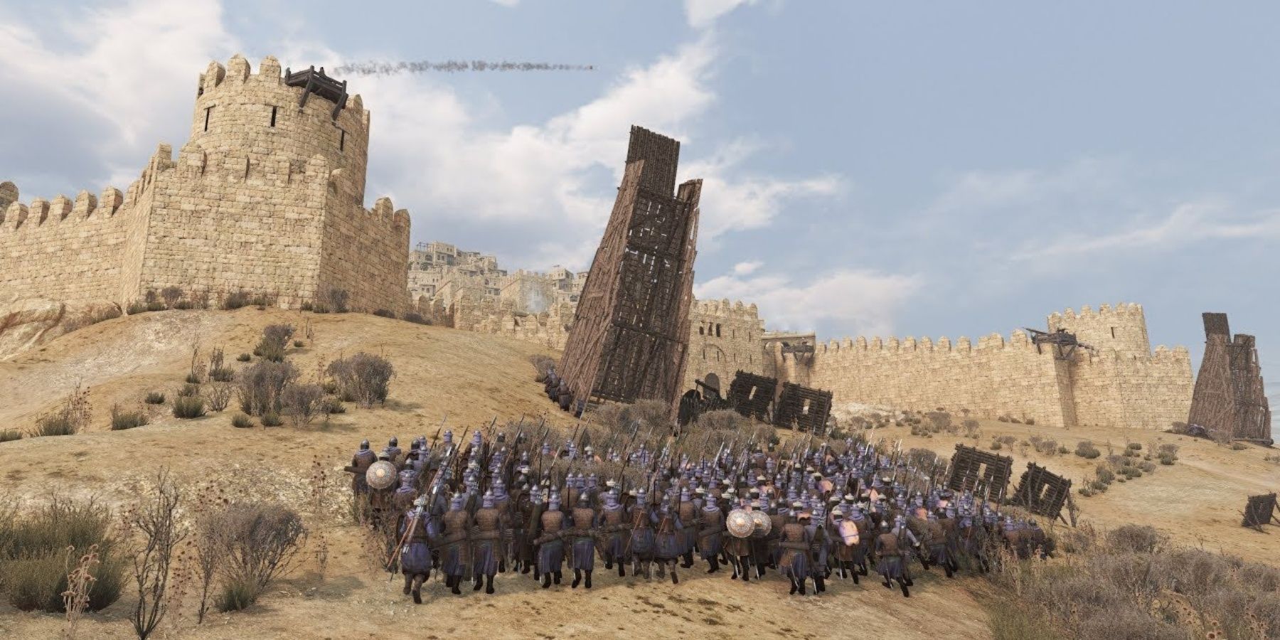 assedio del castello in Bannerlord 2