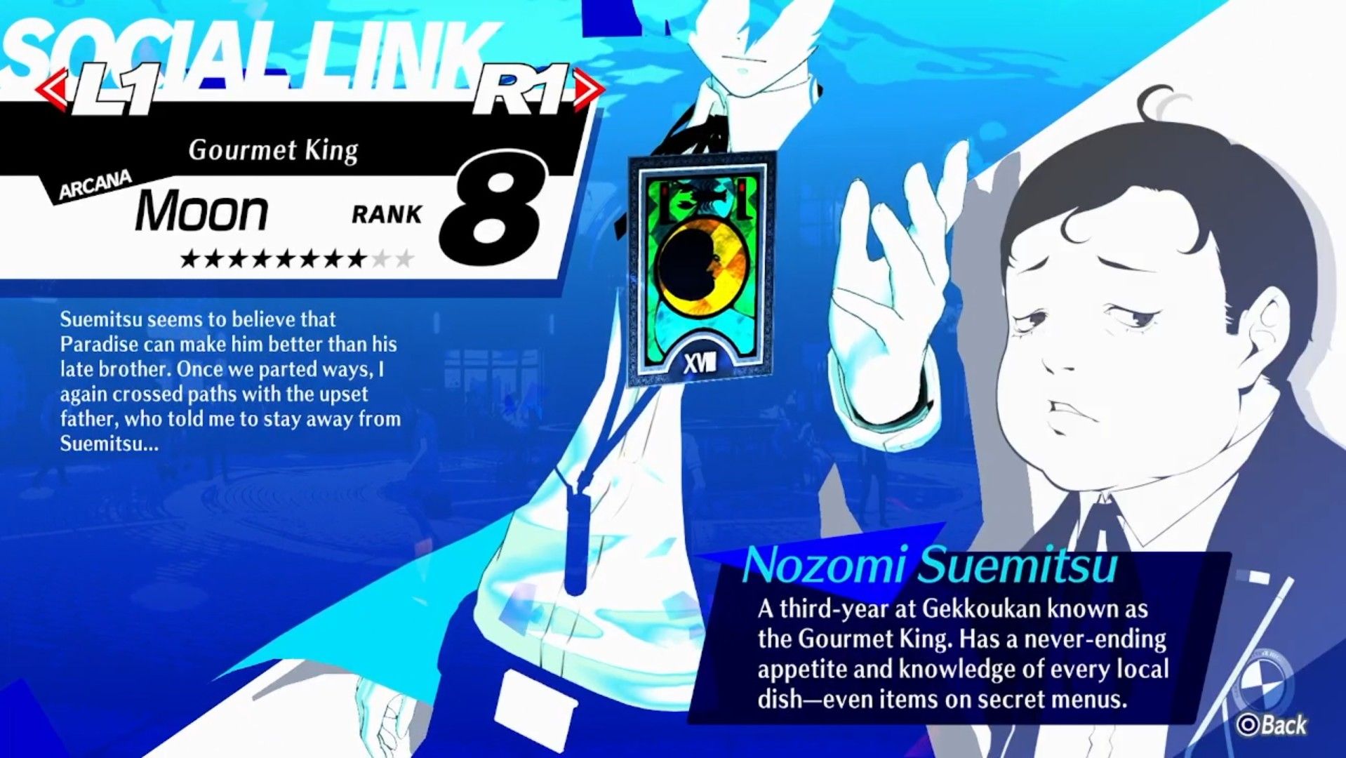 Guide des emplacements des liens sociaux Nozomi Suemitsu P3R Persona 3 Reload
