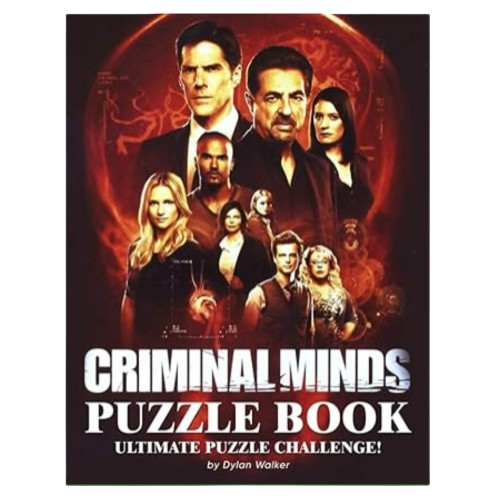 人気テレビ番組を基にしたCriminals Minds パズルブック。