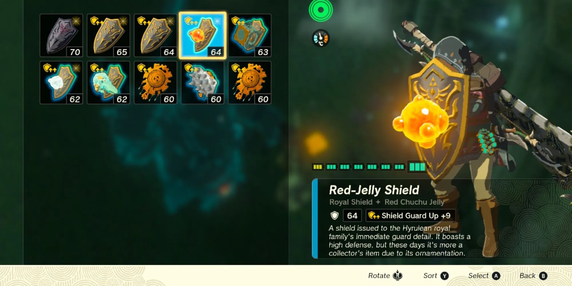Red Chuchu Jelly Shield