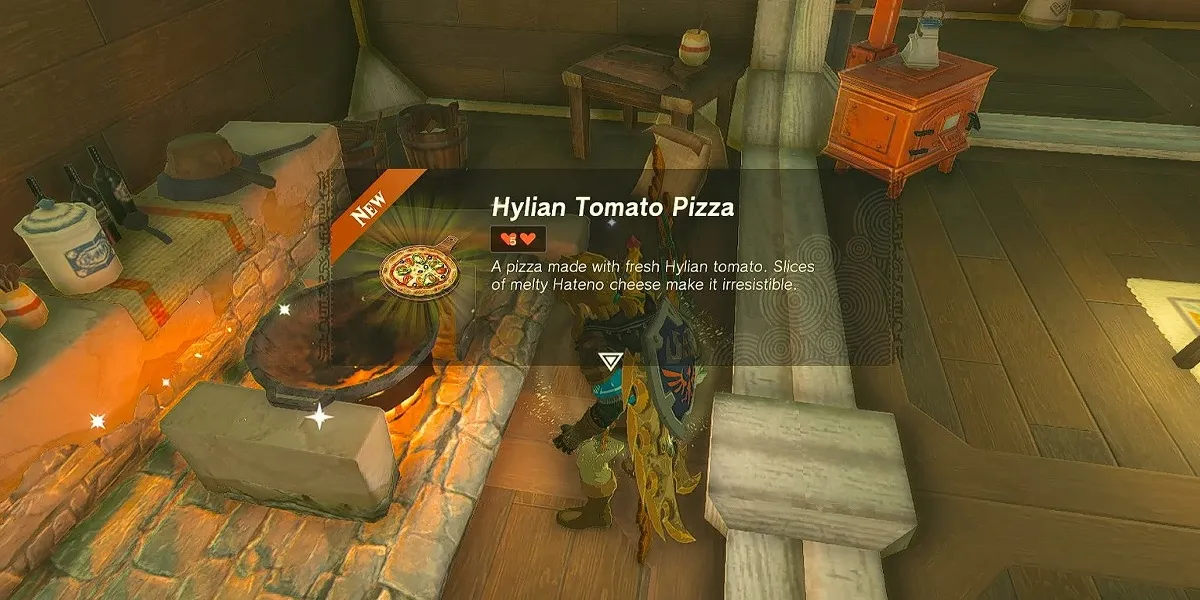 TOTK 최고의 건강 식품- 하이랜 토마토 피자