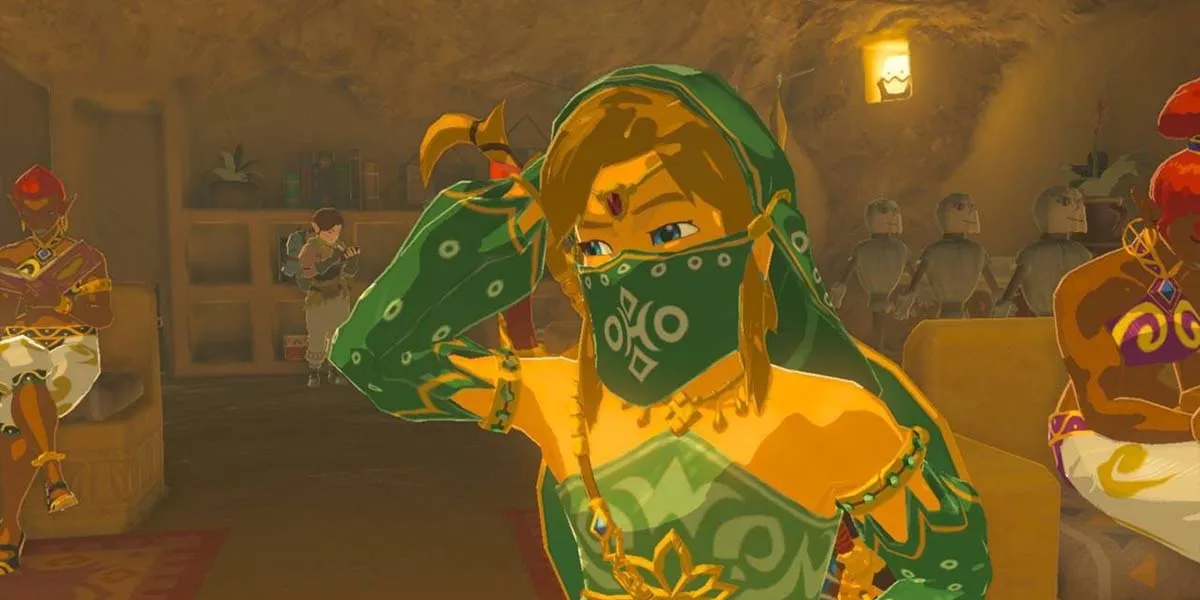 Legend-of-Zelda-Breath-of-the-Wild-Blushing-Gerudo-Link ritagliato