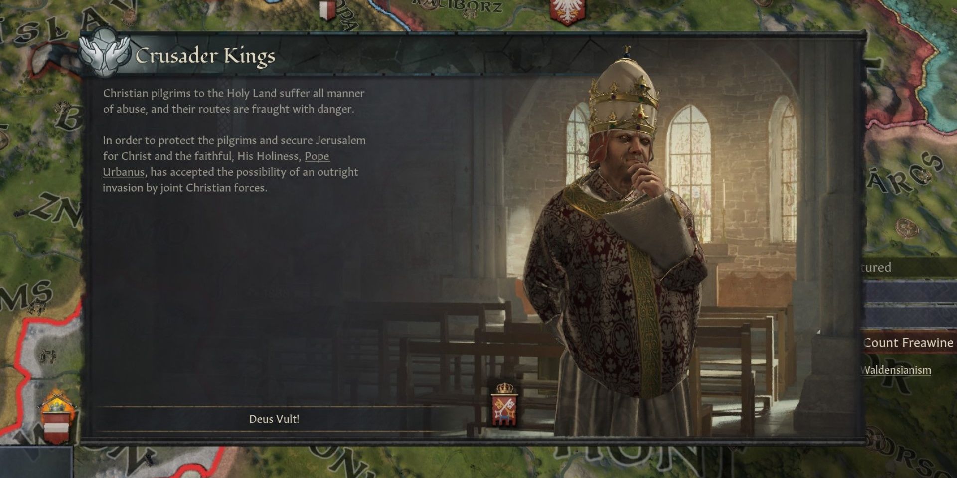 Папа из Crusader Kings 3