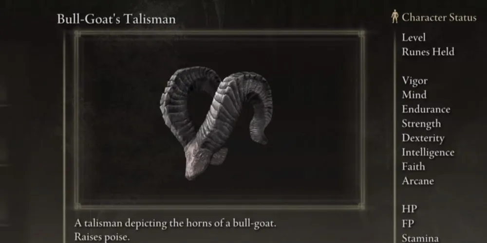 Elden Ring Bull-Goat's Talisman