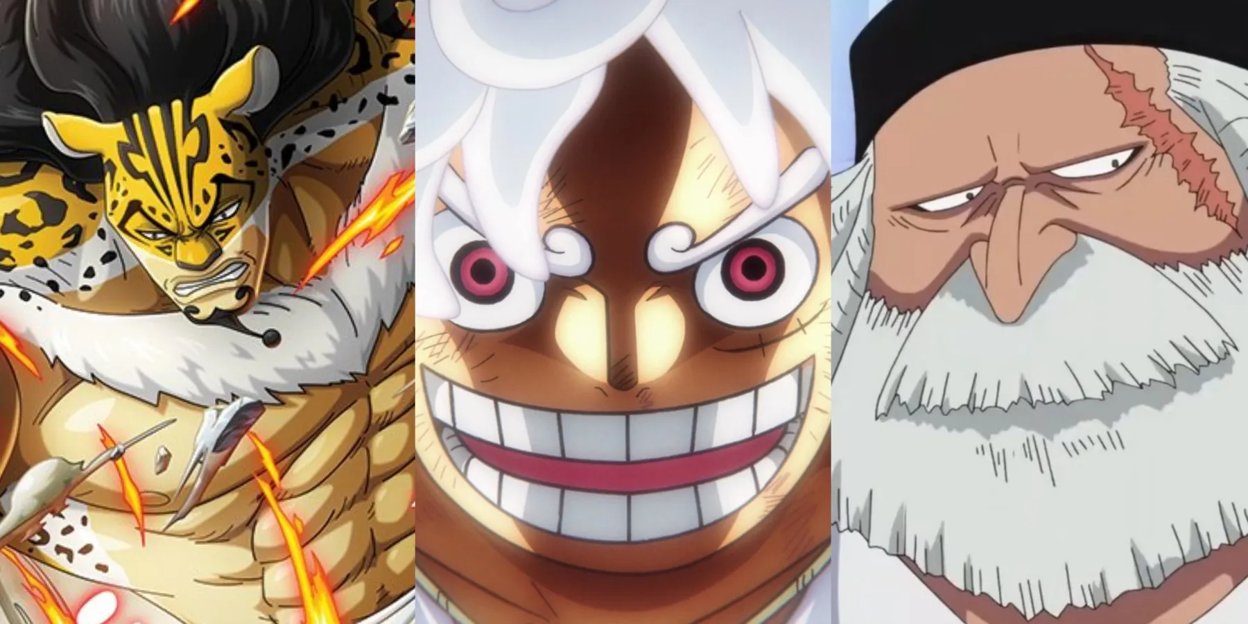 One Piece en vedette Qui remportera la bataille de l'Île aux Têtes d'Œufs Lucci Luffy JayGarcia Saturn