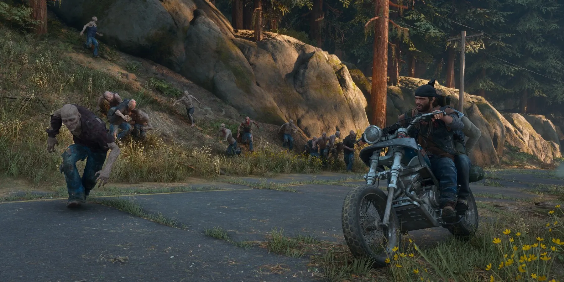 Days Gone - A post-apocalyptic world with small towns