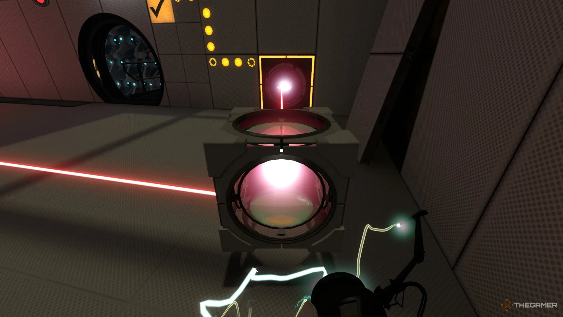Mecânica avançada do cubo em Portal Revolution