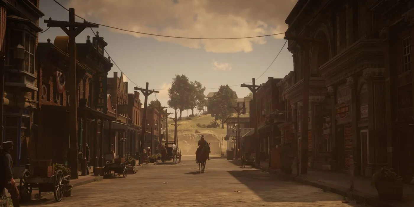 Red Dead Redemption 2. Прибытие в Западный Элизабет