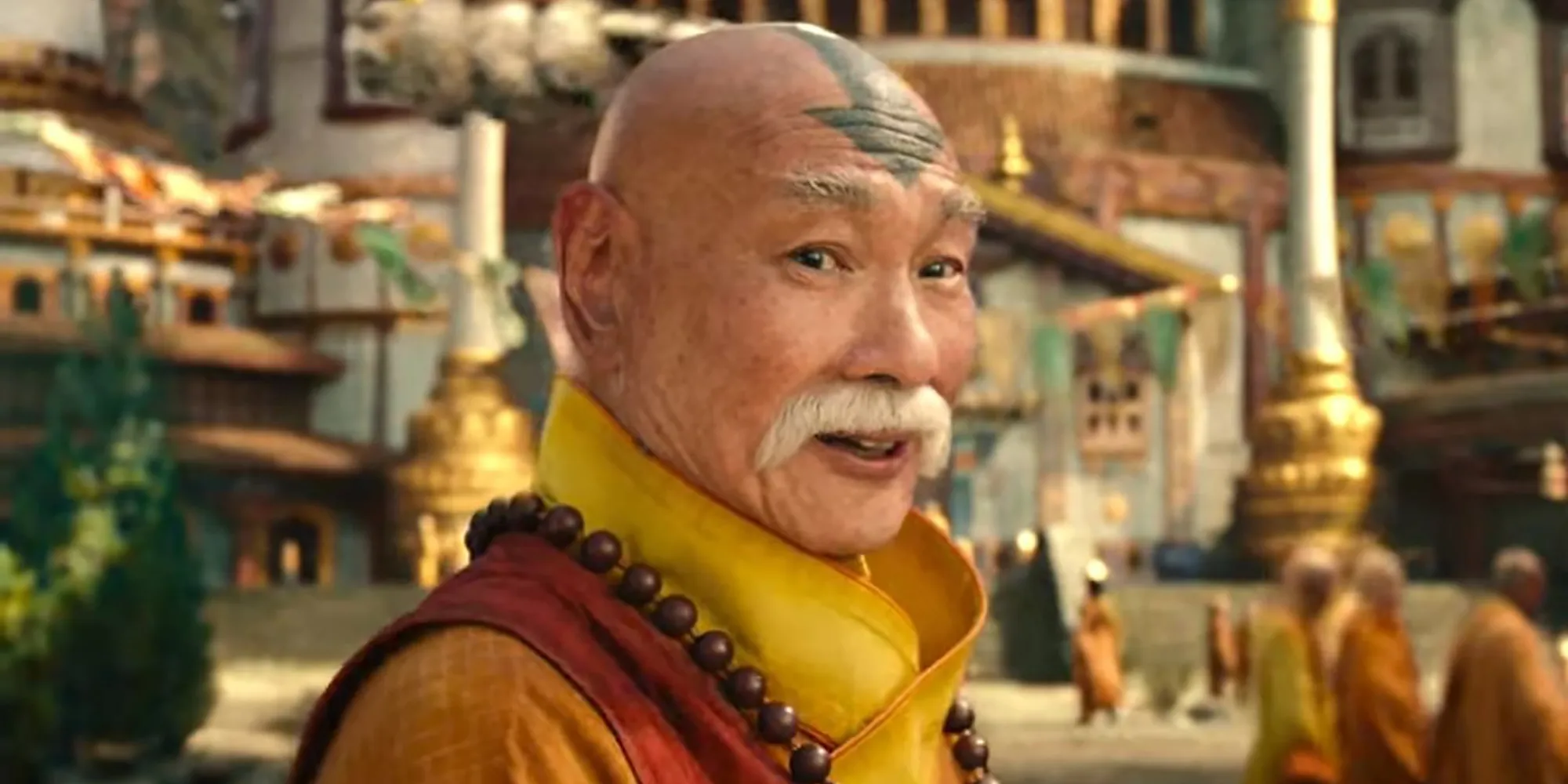 Monk Gyatso In Netflix’s The Last Airbender