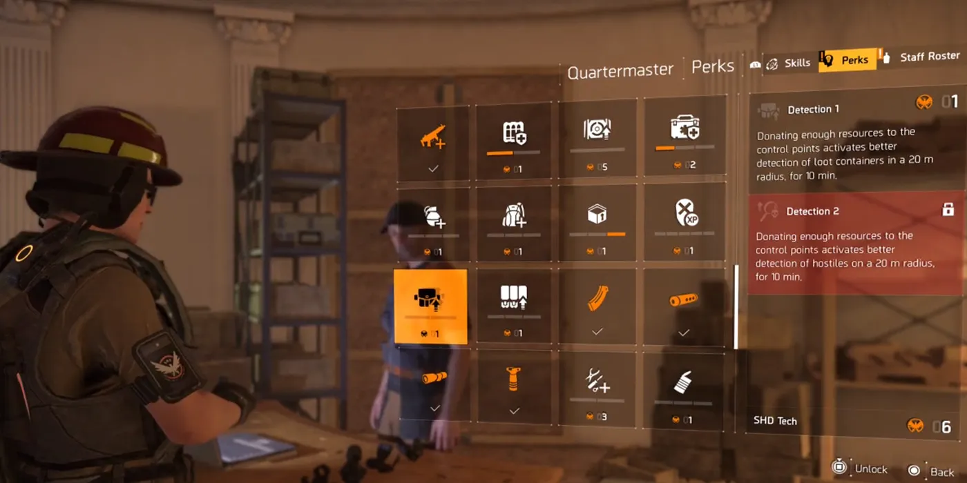 Loot detection in The Division 2