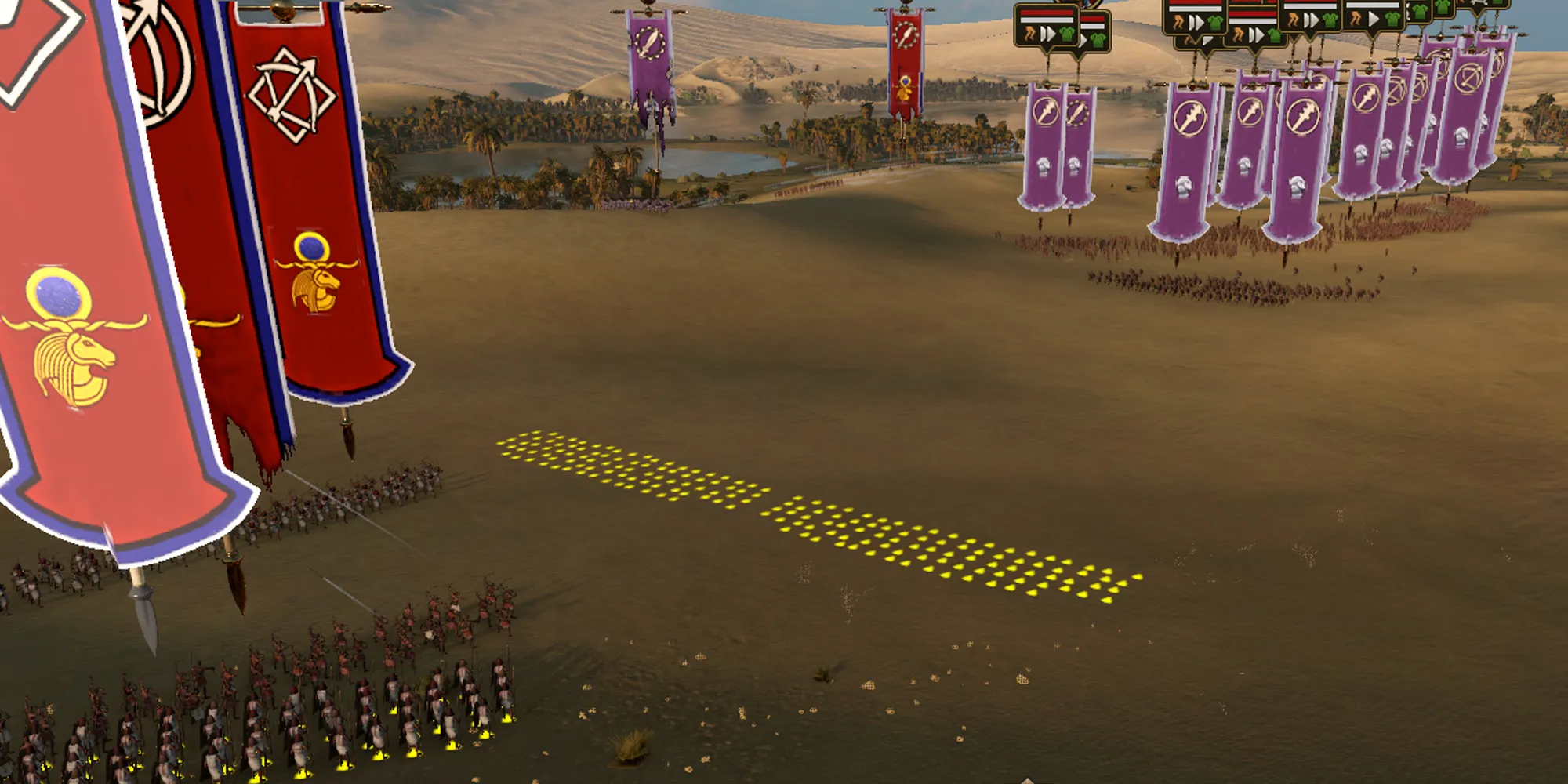 Total War Pharaoh Astuces pour Défendre les Flancs