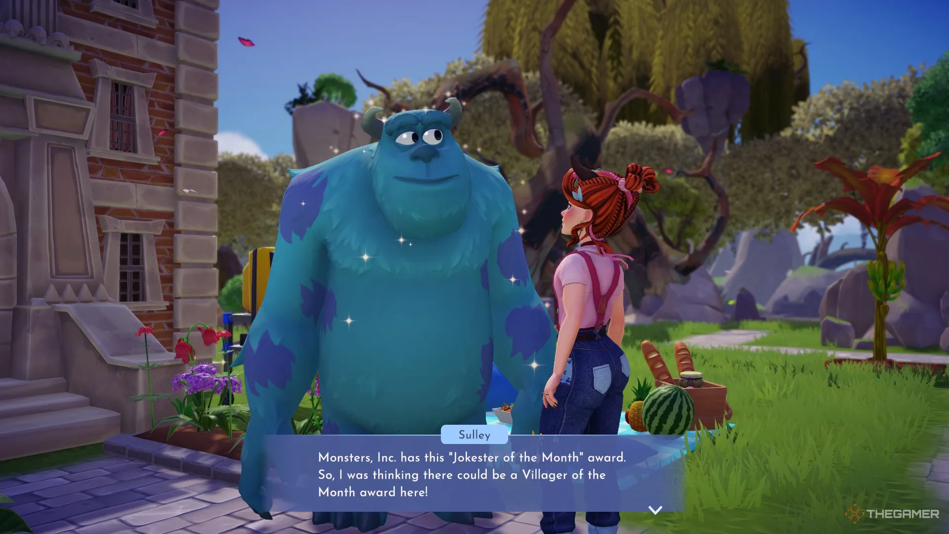 Disney Dreamlight Valley Sulley talks about Villager of the Month