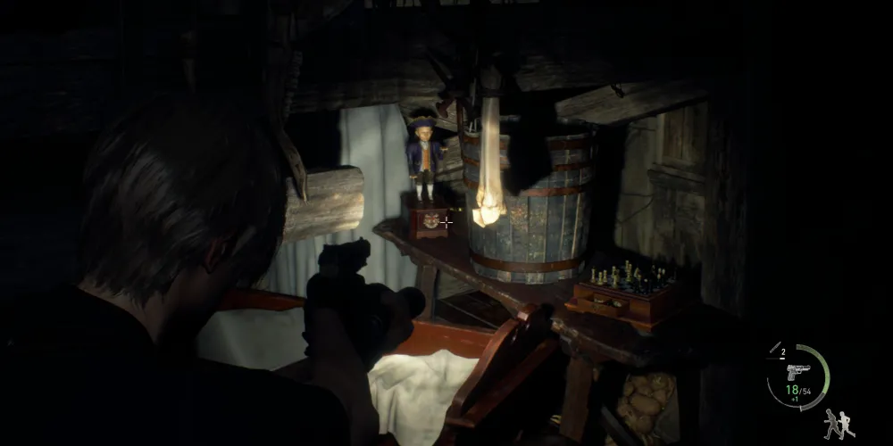 Resident Evil 4 리메이크의 다섯 번째 시계장치 수호자