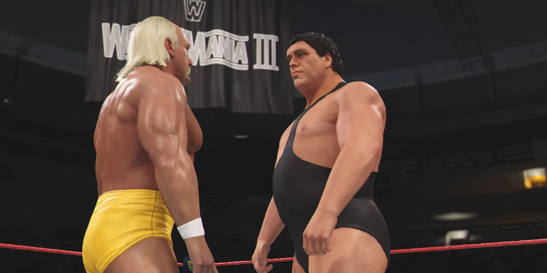 WWE 2K24 Халк Хоган против Эндрю Гиганта