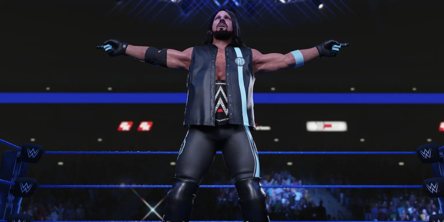 Campeón de la WWE, AJ Styles en WWE 2K19