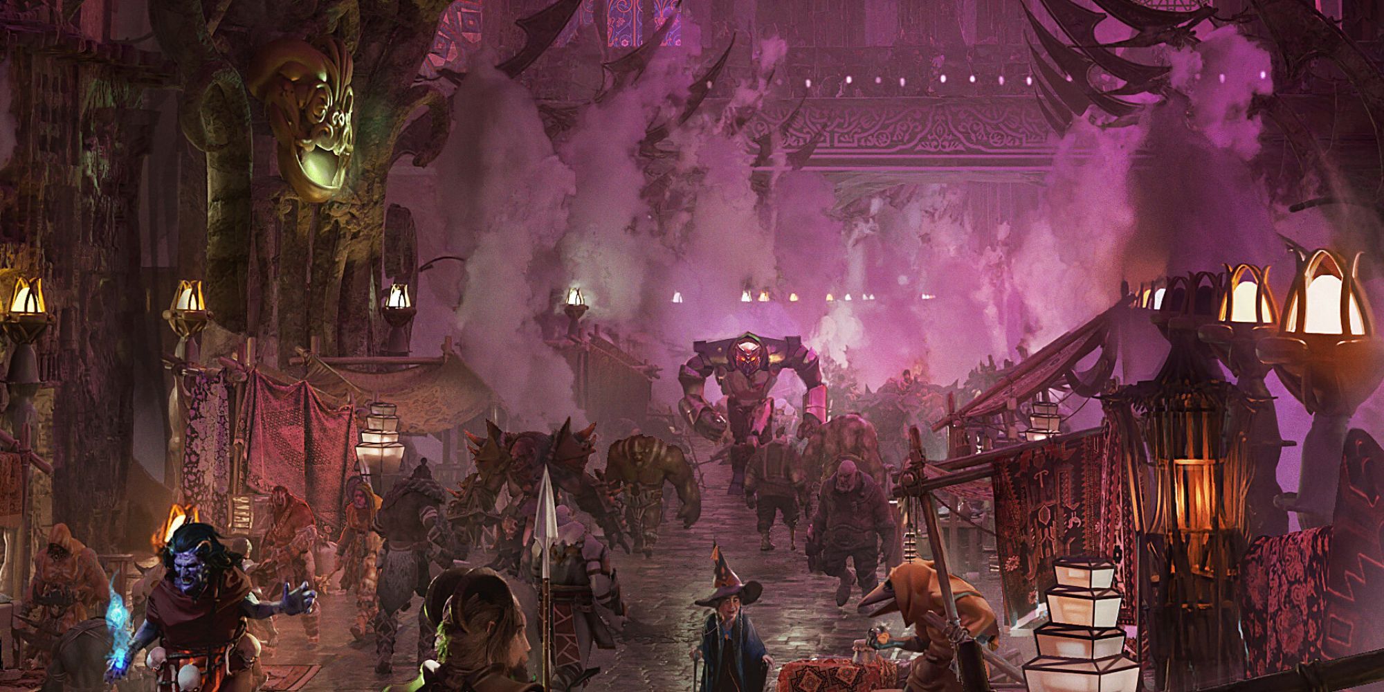 Un affollato mercato di Dungeons and Dragons