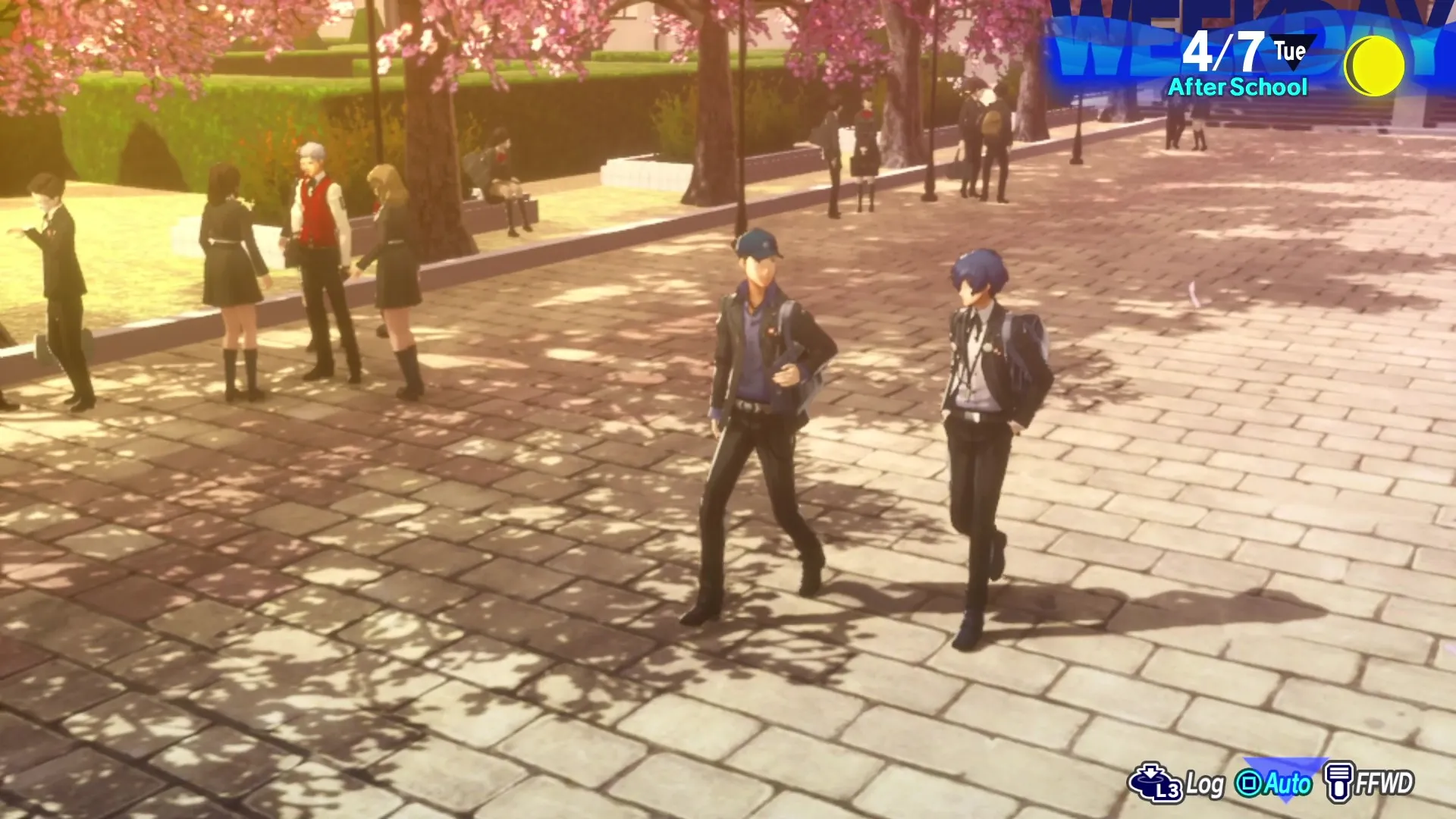 Persona 3 Reload: Джунпэй идет вместе с главным персонажем
