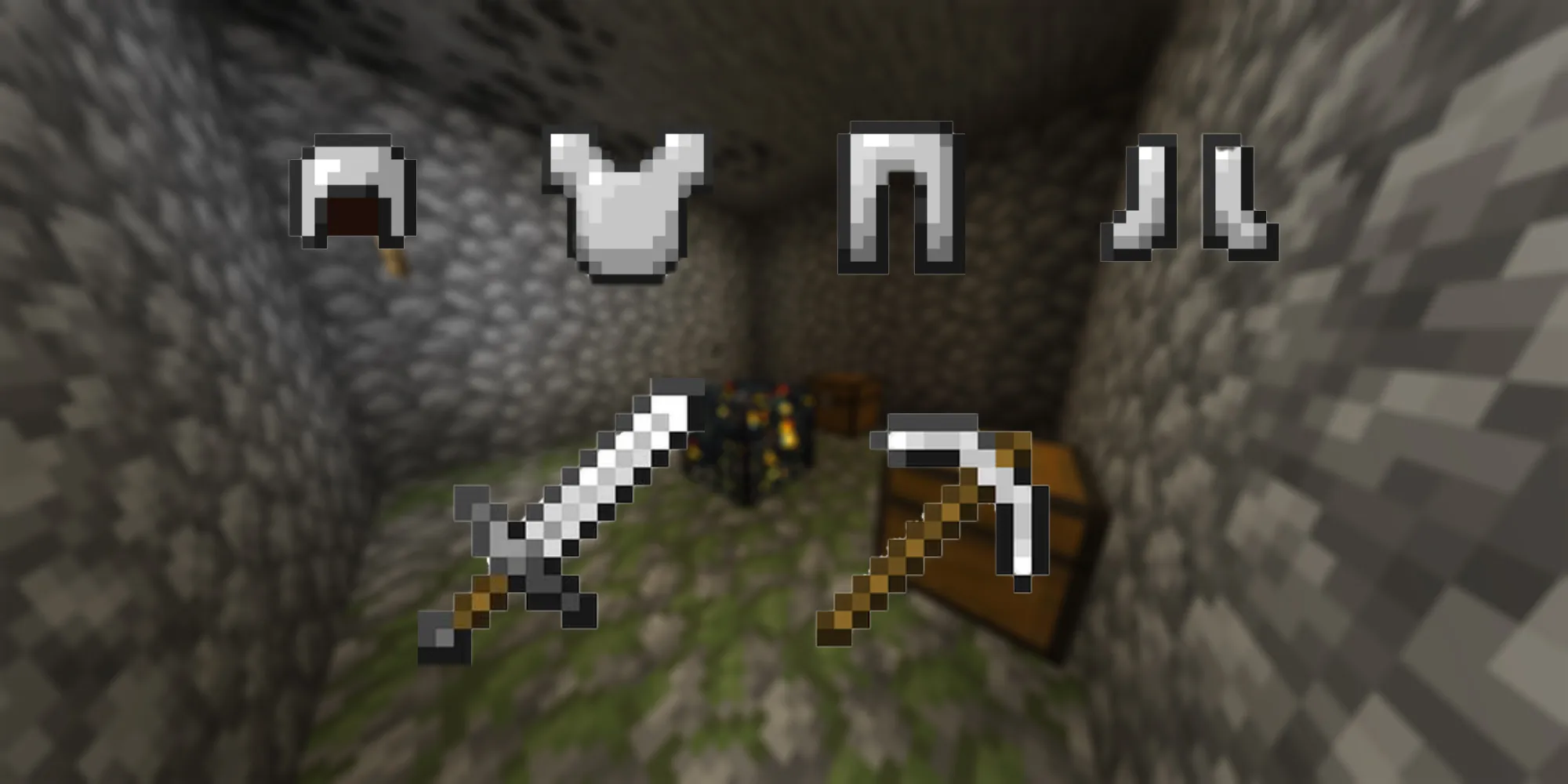 Minecraft Best uses of Iron - Weapons and Armor