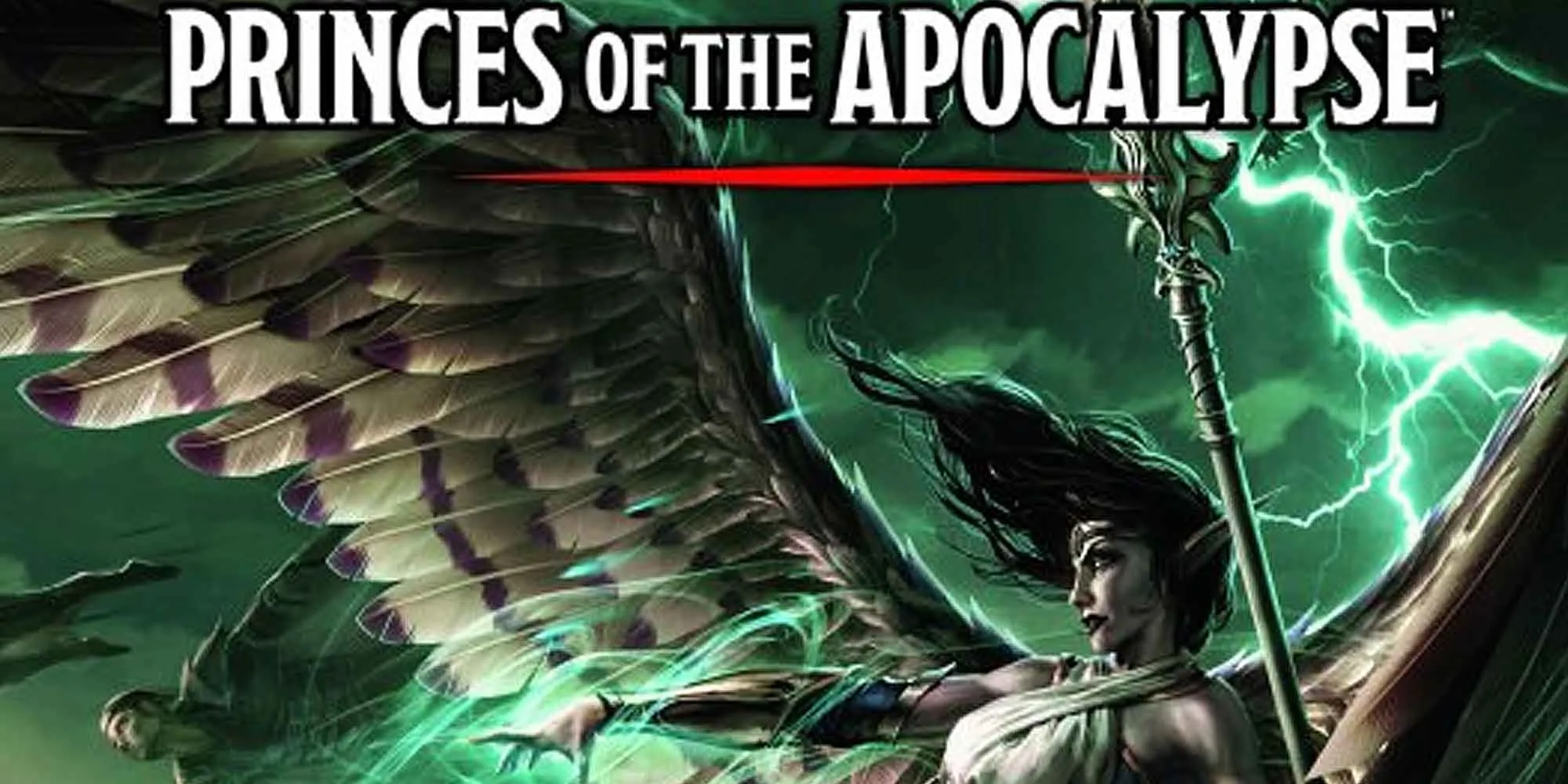 A capa do campaGameTopic Princes of the Apocalypse de D&D