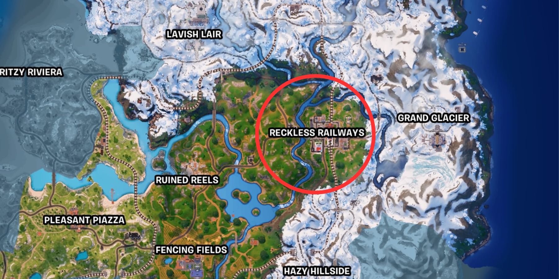 fortnite reckless railways