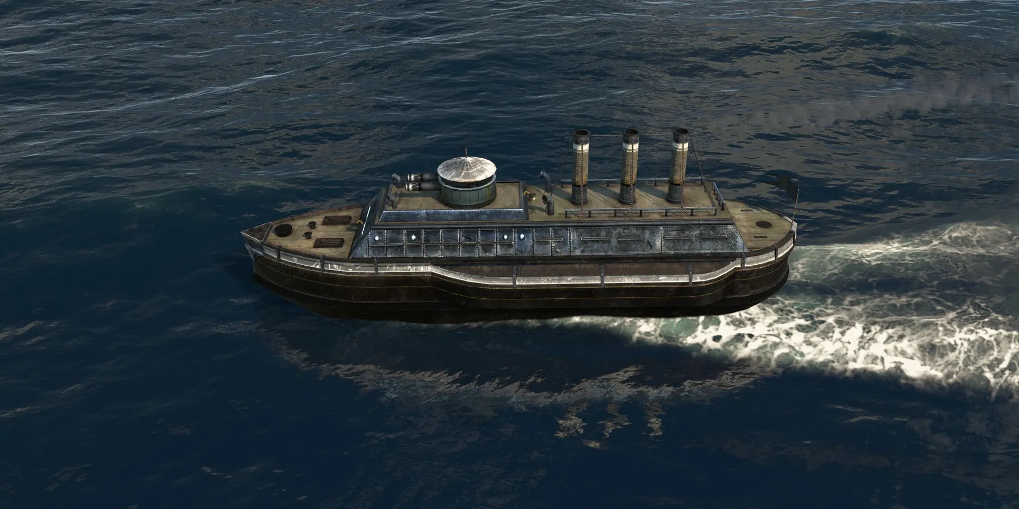 Лучшие корабли для экспедиций в Anno 1800 Монитор