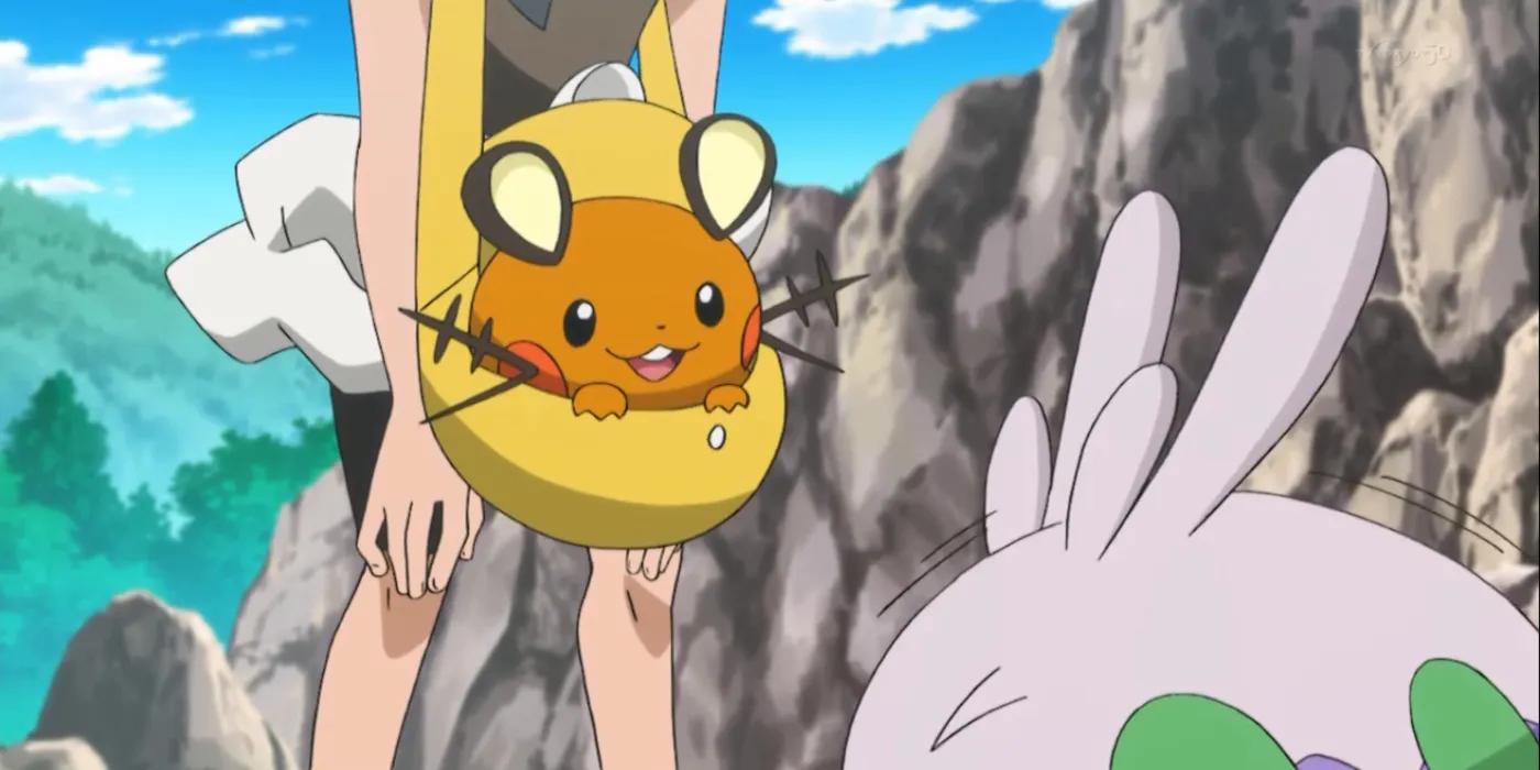 Dedenne y Goomy en el Anime de Pokémon