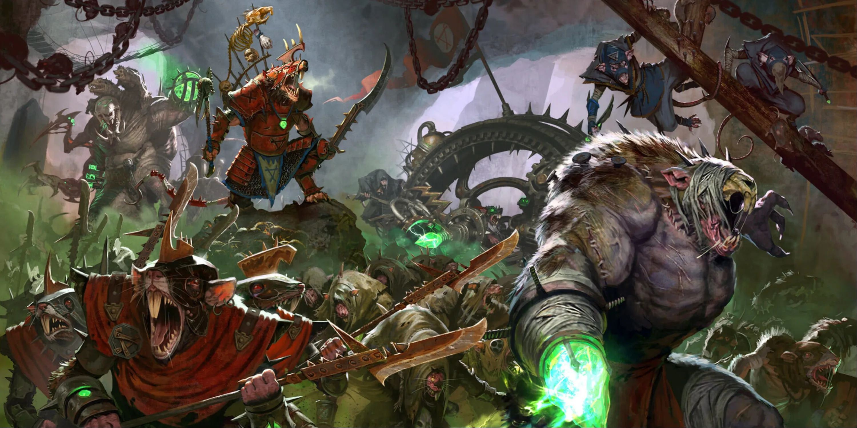 Hechizo Marejada de Ratas Total War Warhammer III