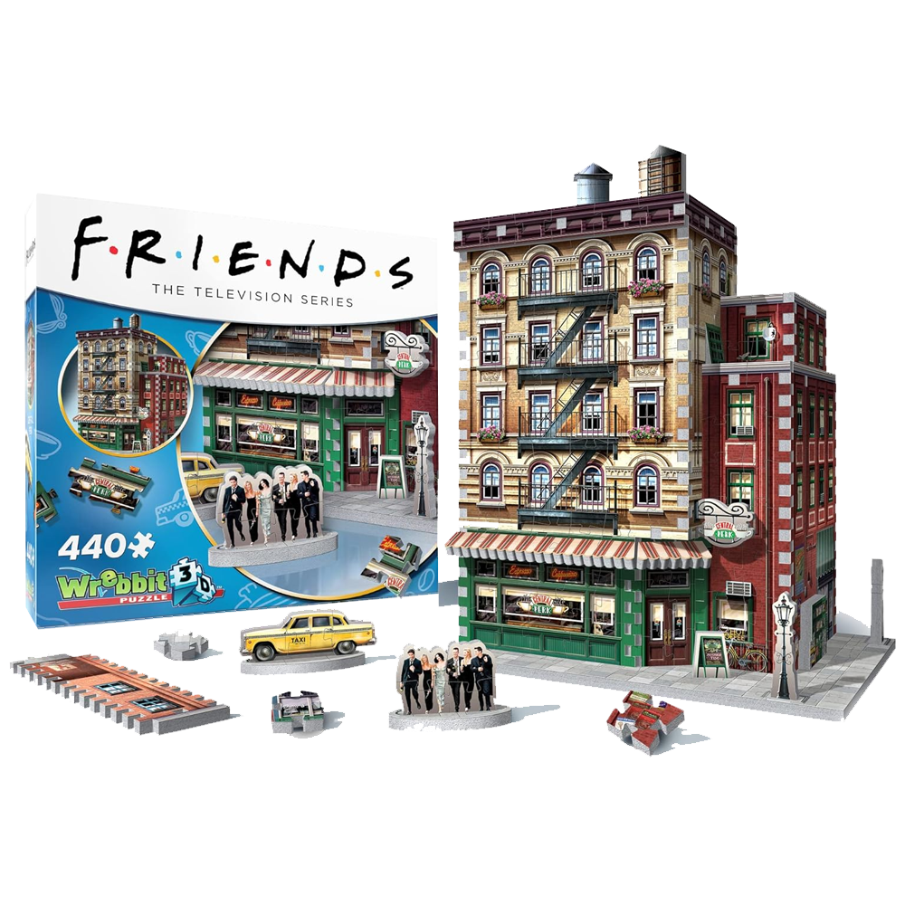 最佳电影和电视拼图Friends 3D拼图