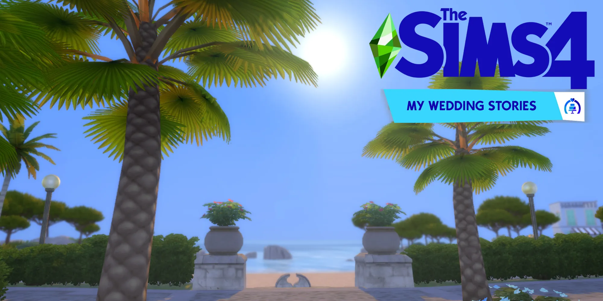 Tartosa est un monde chaud dans Les Sims 4 du pack d'extension My Wedding Stories.