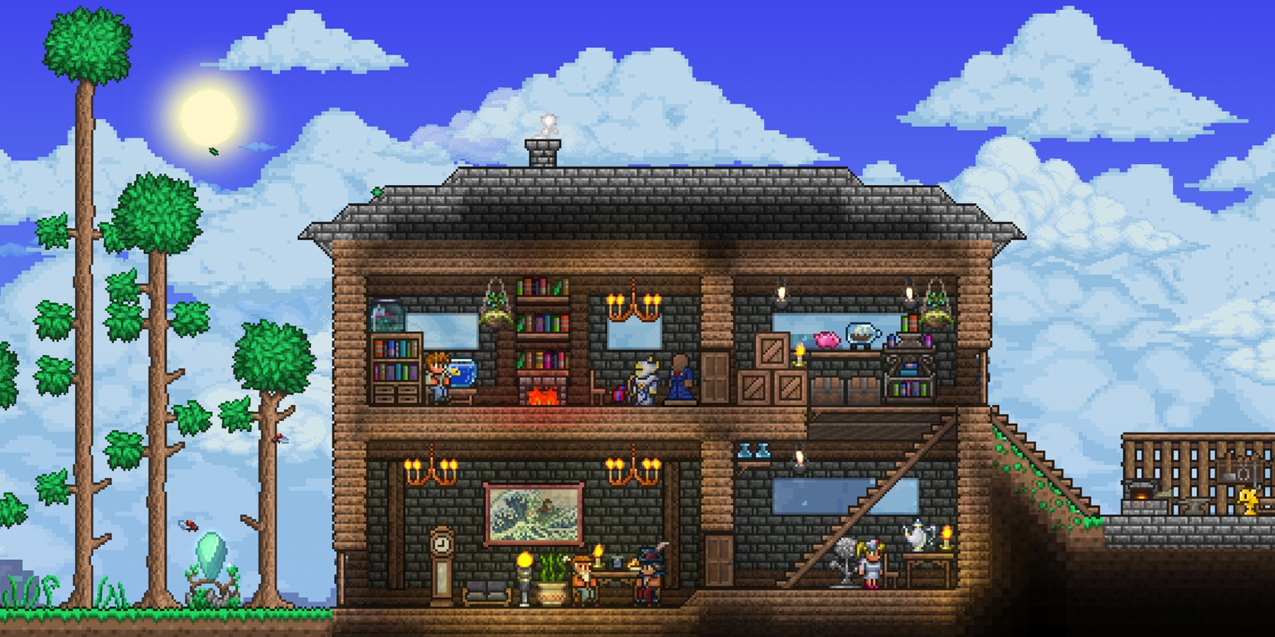 Terraria - Build your own town