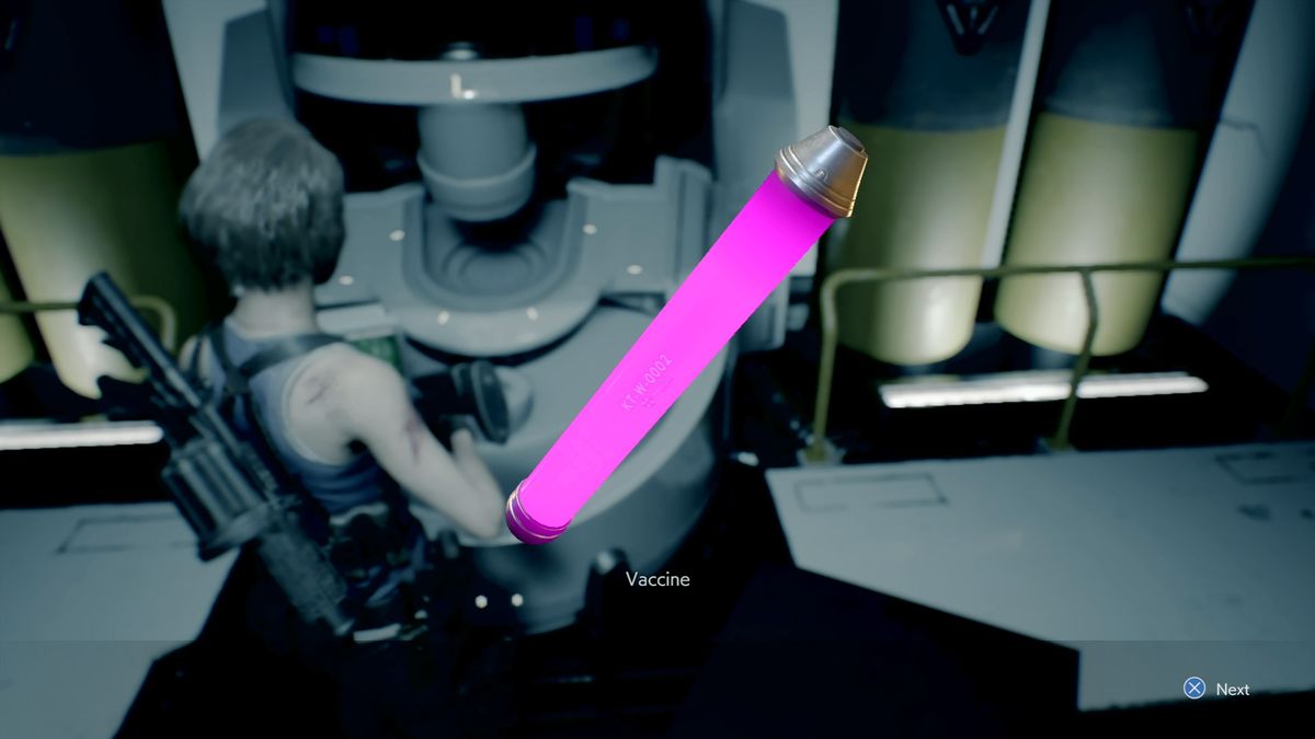 Головоломка с вакциной в Resident Evil 3