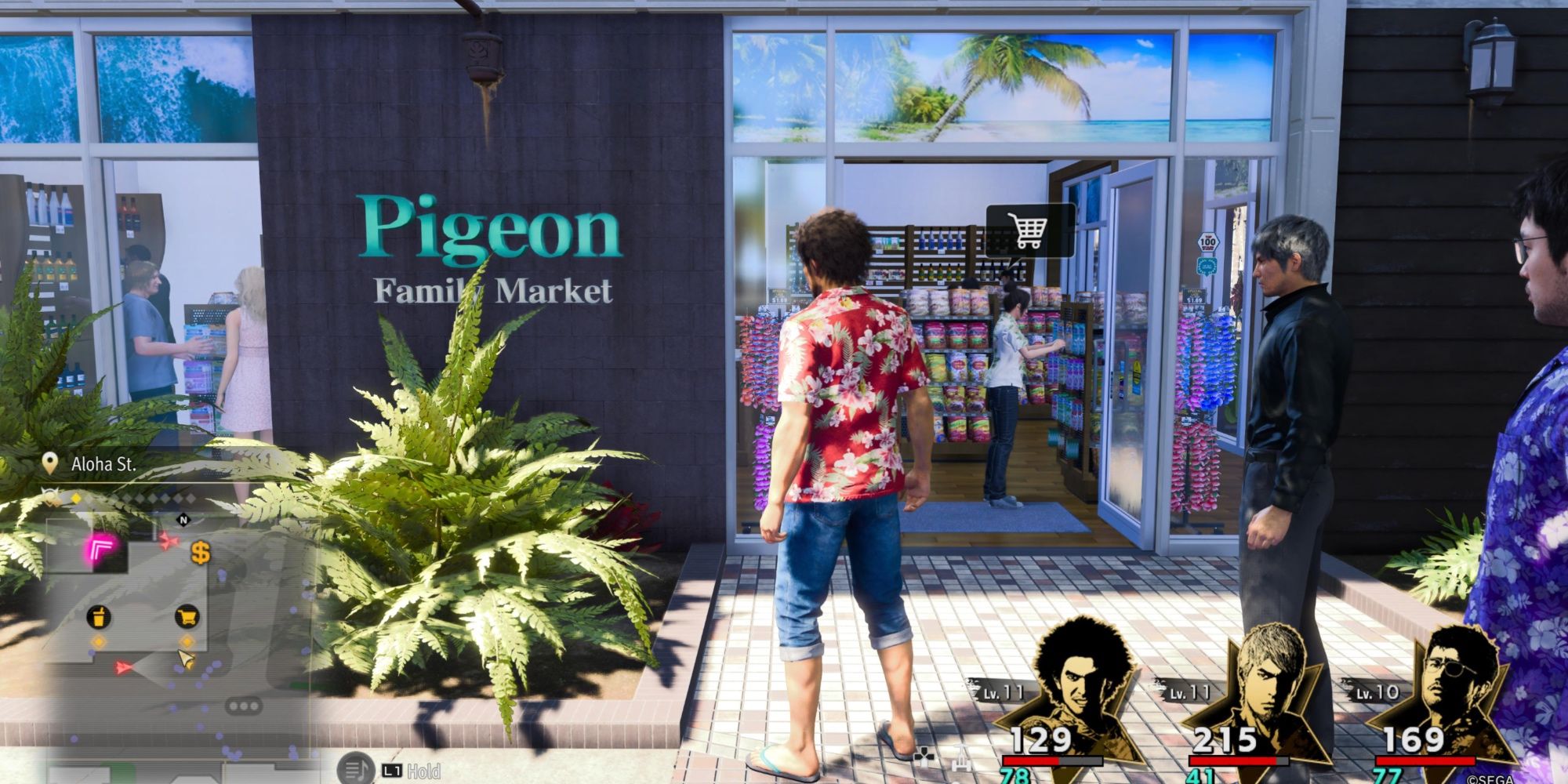 Pigeon Family Market in Infinite Wealth