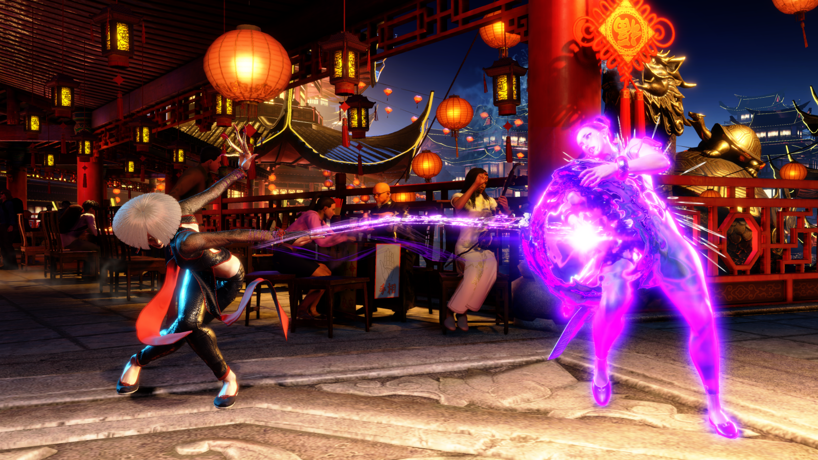 A.K.I. batte Chun Li in Street Fighter 6