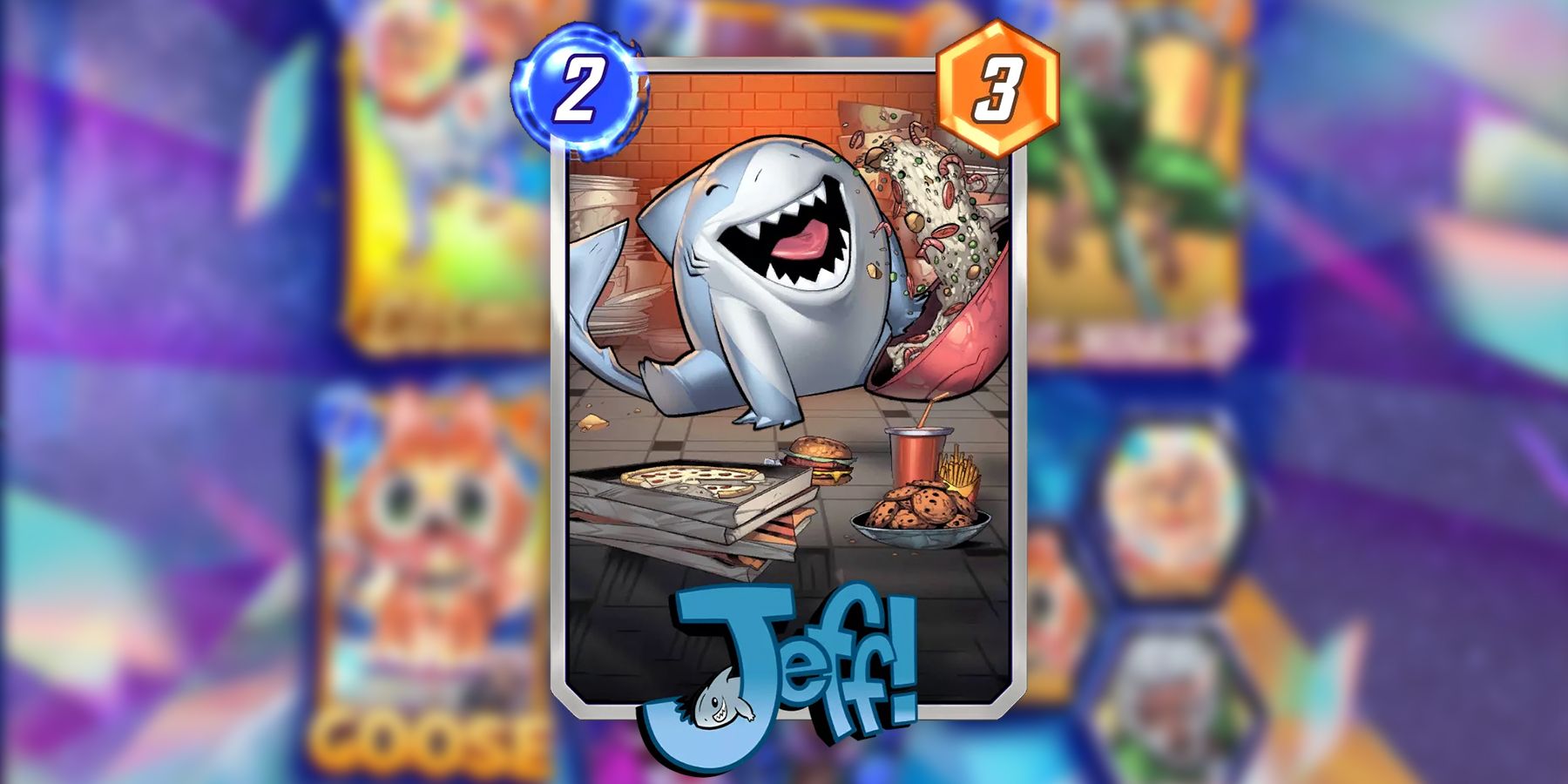 Marvel Snap - Jeff le Bébé Requin des Terres
