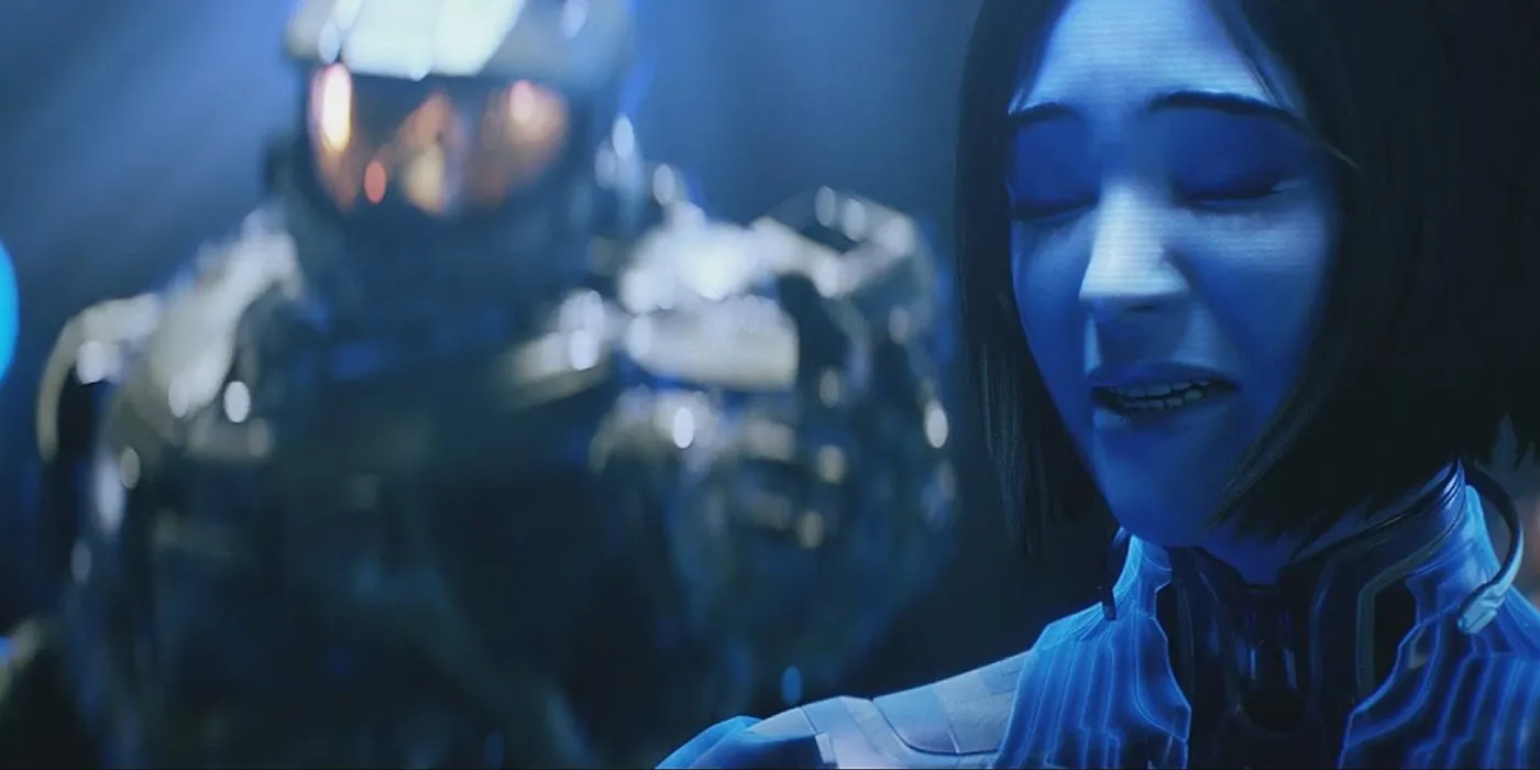 Cortana y el Jefe Maestro en Halo 5: Guardians