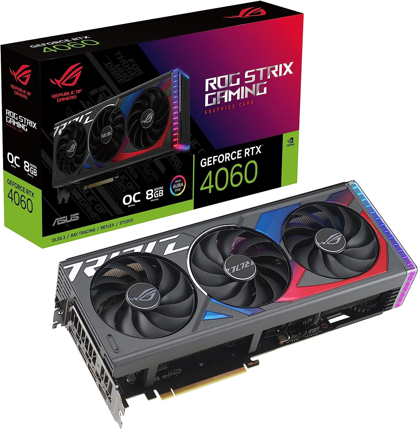 ASUS ROG Strix GeForce RTX™ 4060 8GB OC Edition