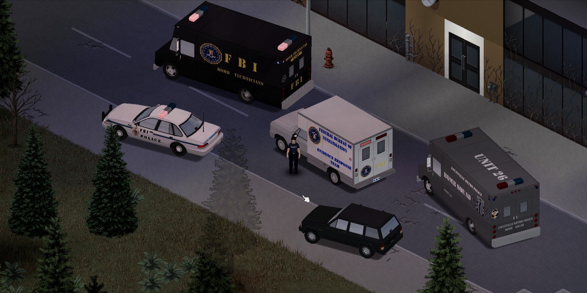 특수 비상 차량 및 음모 시뮬레이션의 FBI 모드