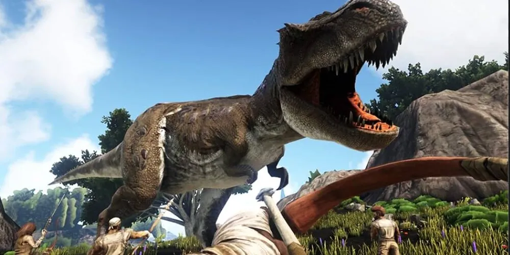 Динозавр в игре Ark: Выживание в эпоху динозавров