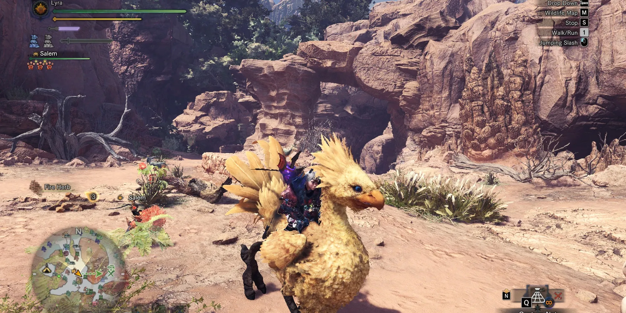 Wild Chocobo in Final Fantasy 7 Rebirth