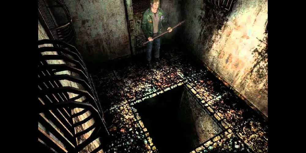 Silent Hill 2 James agujero en el suelo de la Sociedad Histórica