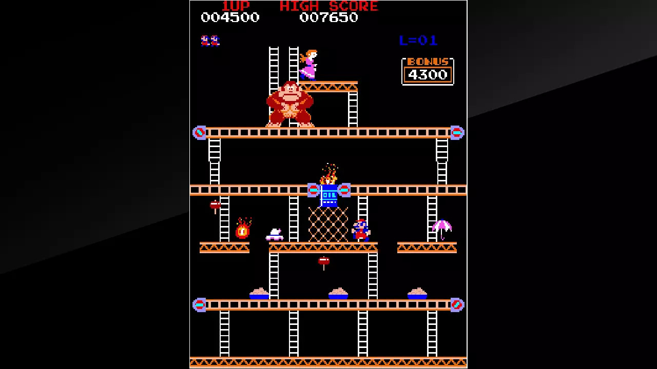 Donkey Kong Arcade Archives su Nintendo Switch