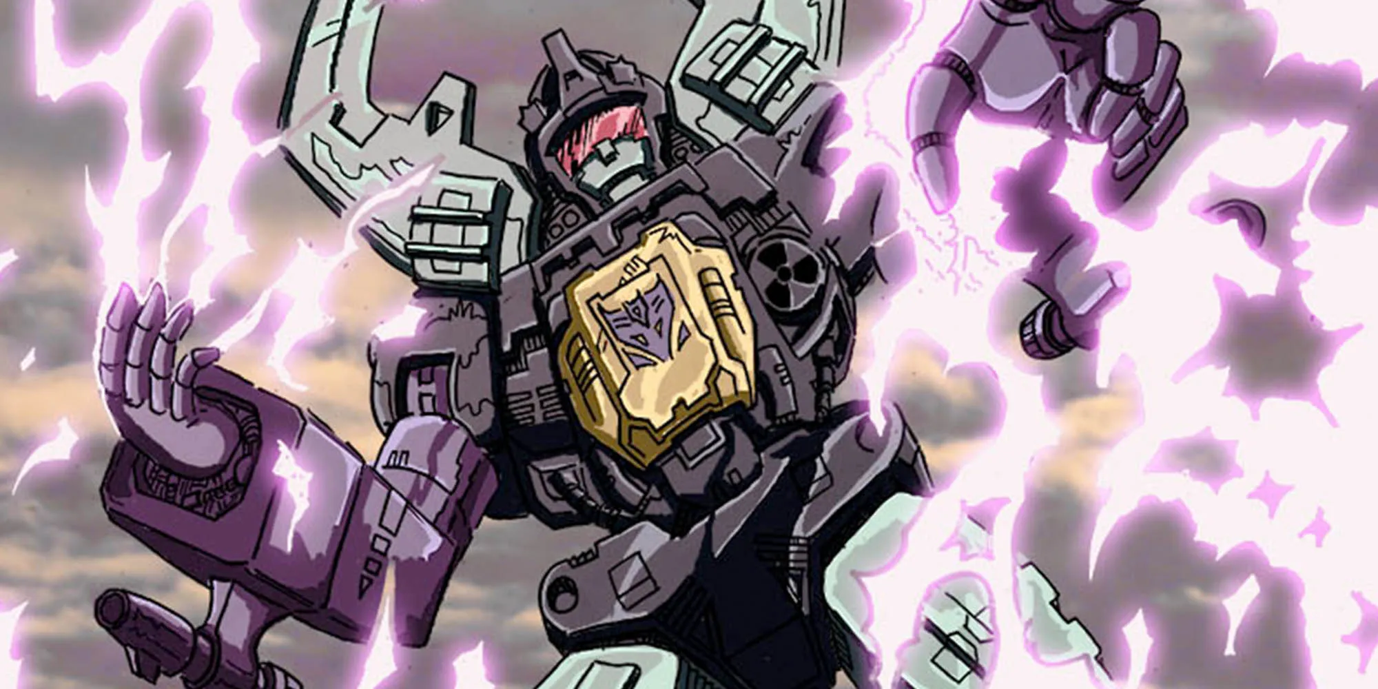 Shrapnel nos quadrinhos dos Transformers